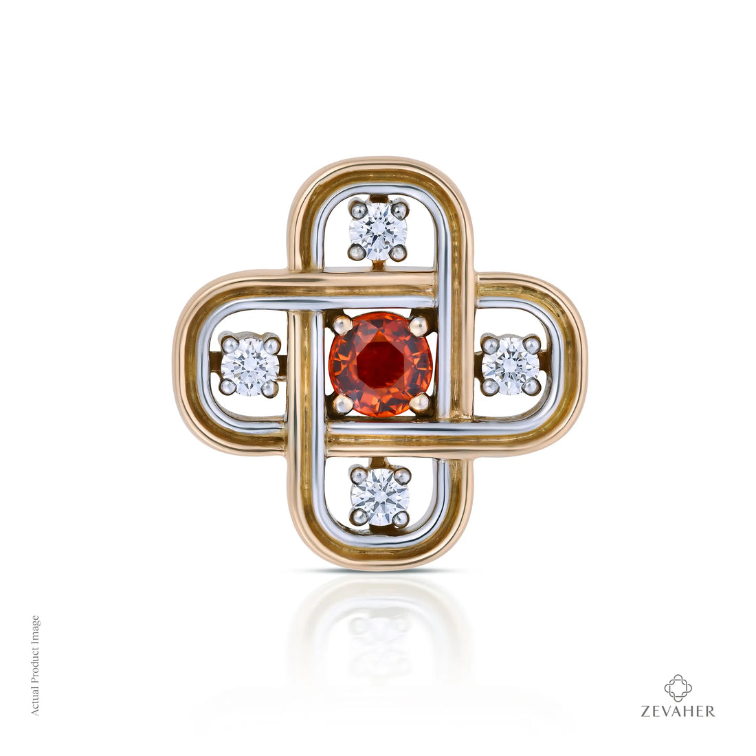 Safira Flamme Ring